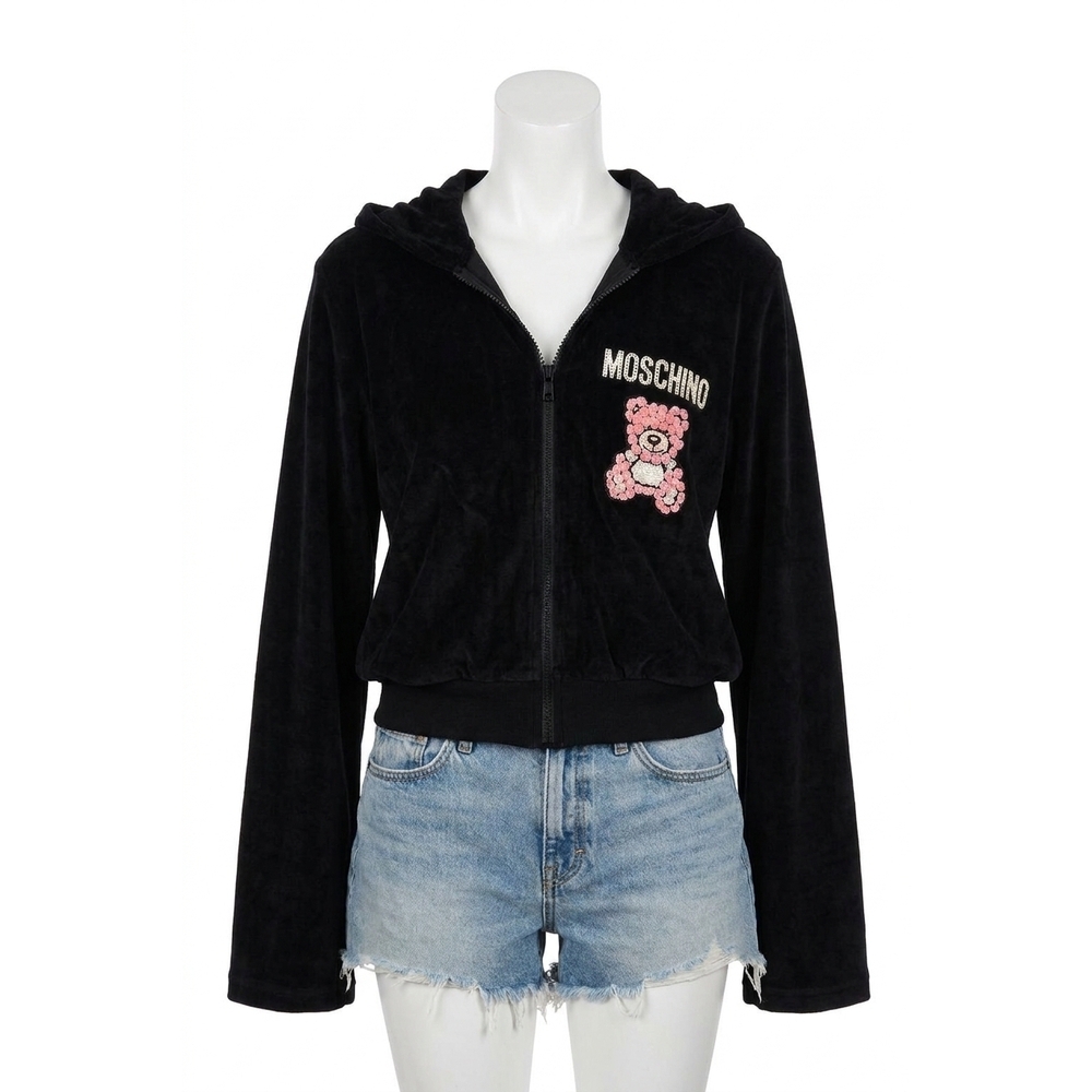 NEW MOSCHINO maglia sweater in black